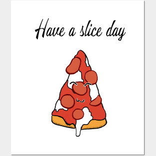 Pizza slice day Posters and Art